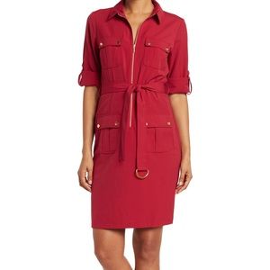 Sharagano Zip Dress sz 16